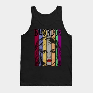 Blondie Retro Style - Pop Art Tank Top